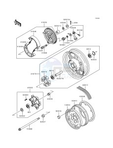 EN 500 A [VULCAN 500] (A6-A7) [VULCAN 500] drawing REAR WHEEL_CHAIN