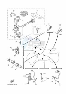 MT-09 MTN850-A (BS2V) drawing ELECTRICAL 2