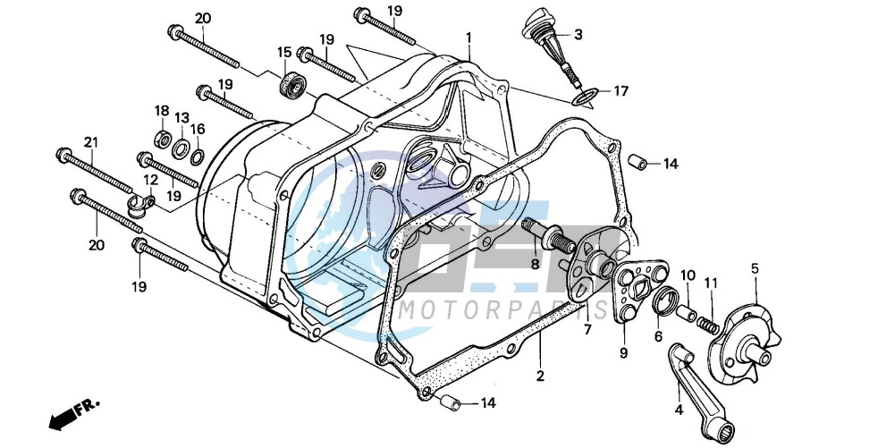 RIGHT CRANKCASE COVER