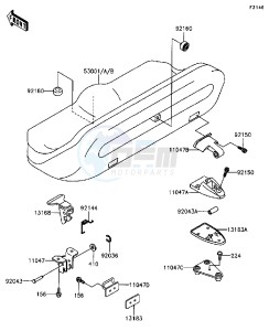 JL 650 A [SC] (A1-A5) [SC] drawing SEAT