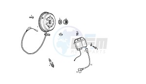 GPR REPLICA PESEK - 50 CC EU2 drawing GENERATOR