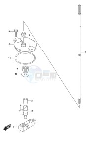 DF 200A drawing Clutch Rod