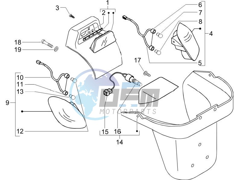 Tail light - Turn signal lamps