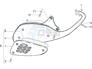 LX 50 2T D drawing Silencer