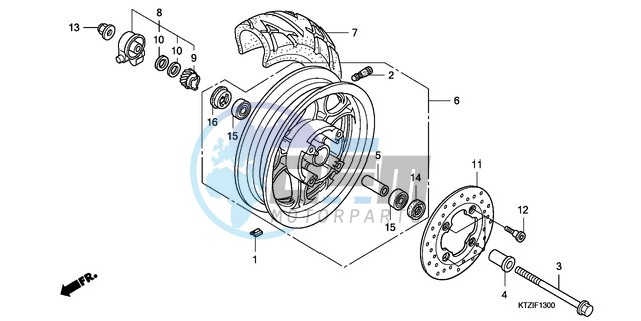 FRONT WHEEL