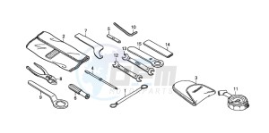 CBR600RR drawing TOOLS