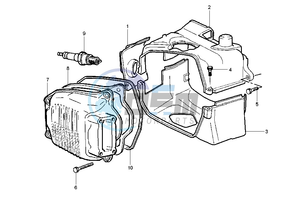 Cylinder head cover