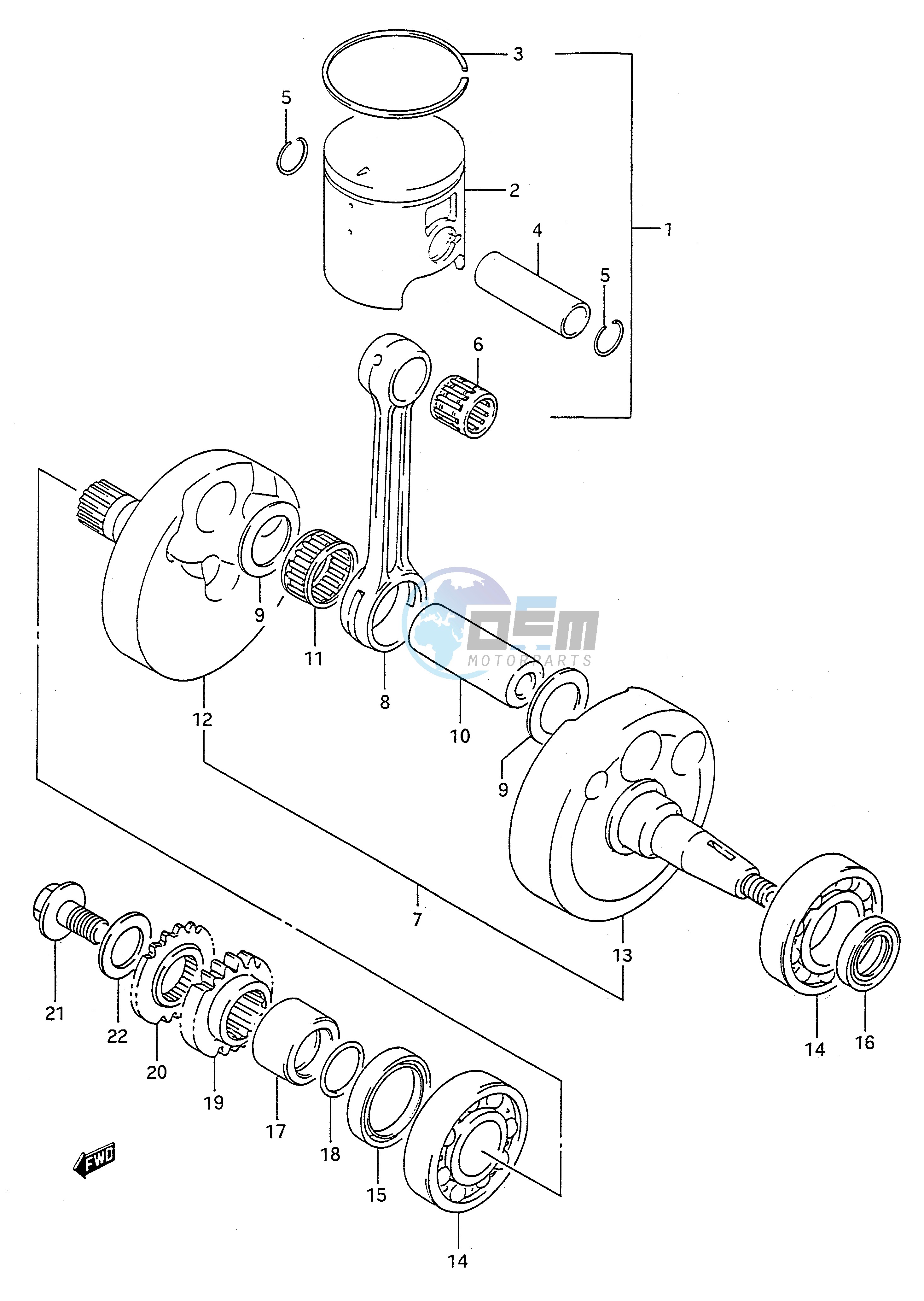 CRANKSHAFT (MODEL L)