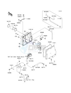 JT 1500 A [STX-15F] (A6F-A9F) A9F drawing INTAKE SILENCER