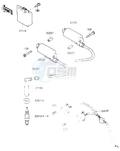 EN 450 A [454 LTD] (A1-A5) [454 LTD] drawing IGNITION SYSTEM