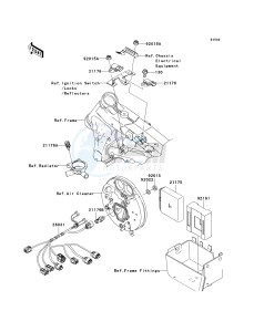 VN 1600 G [VULCAN 1600 NOMAD] (6F) G6F drawing FUEL INJECTION