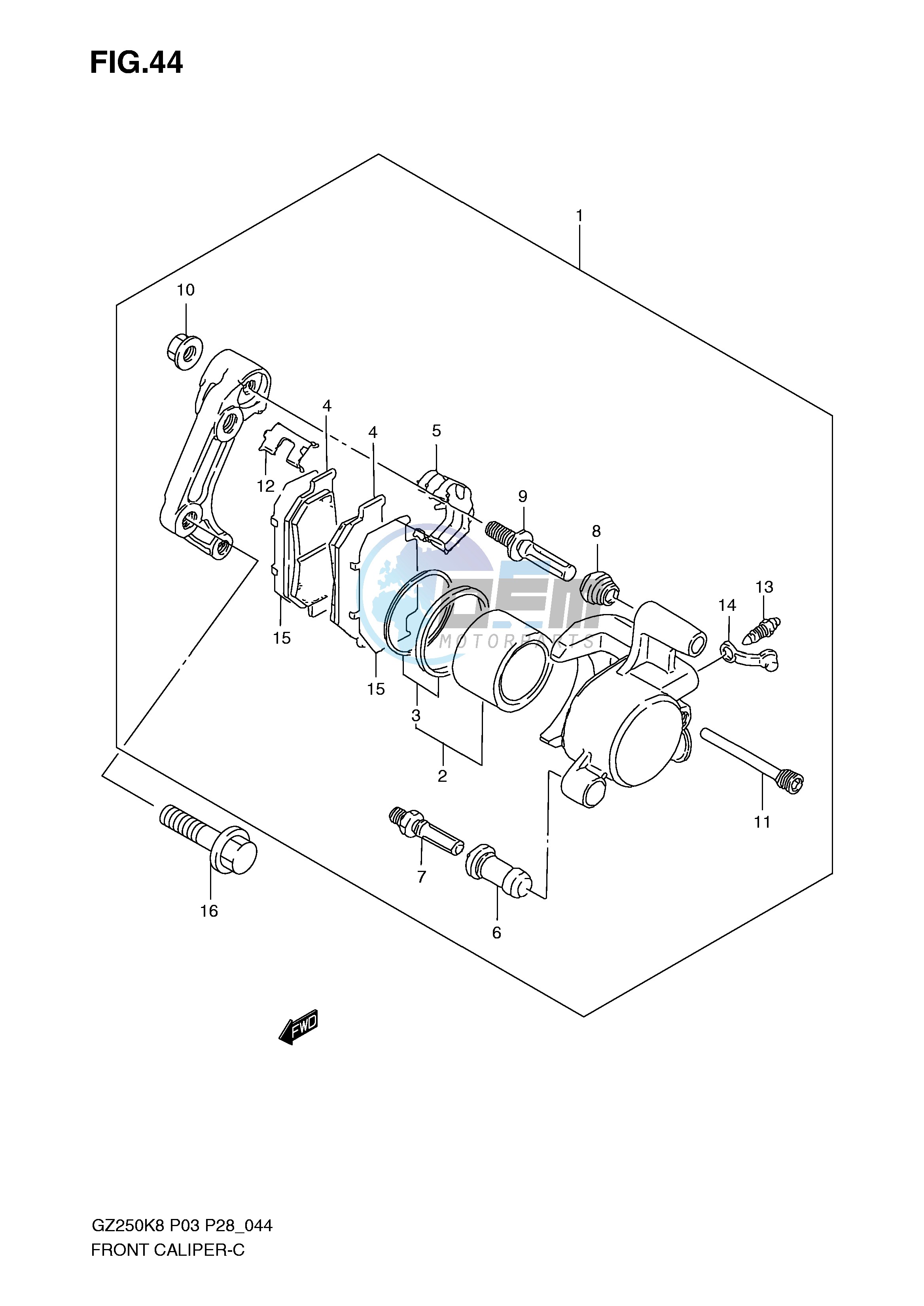 FRONT CALIPER