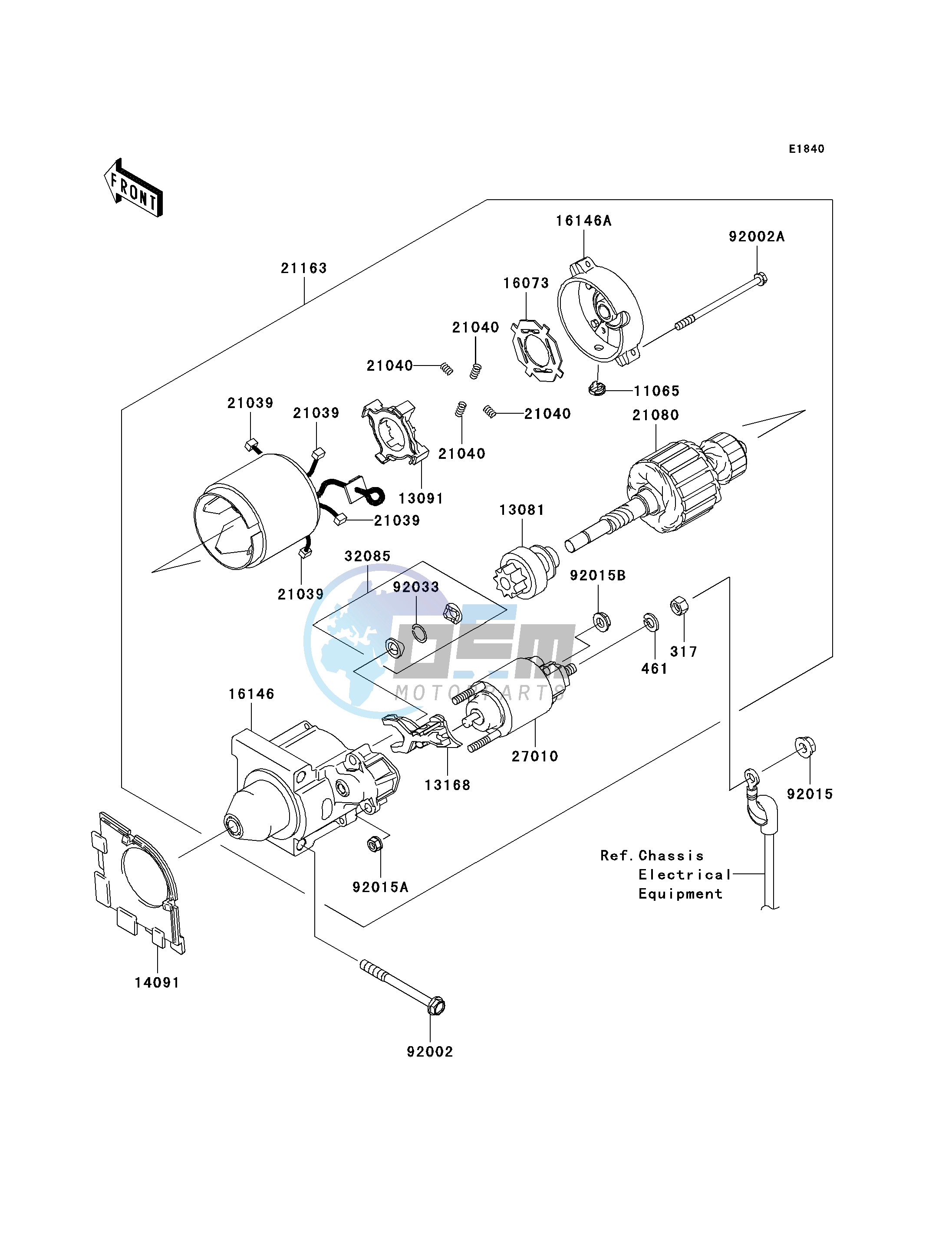 STARTER MOTOR