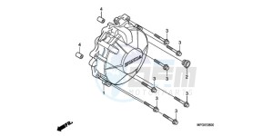 CB600FA Australia - (U) drawing GENERATOR COVER