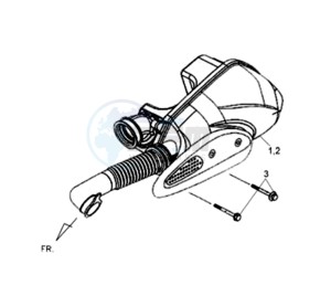 ORBIT II 50 TS L1-L6 drawing AIRFILTER