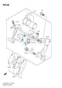 LT-A750X (P17) drawing FRONT CALIPER