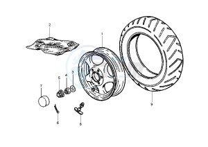 ET4 50 drawing Rear Wheel