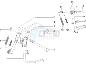 LX 50 4T-4V NL drawing Stand