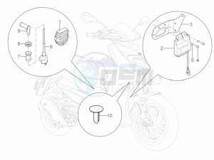 TYPHOON 125 4T 2V E3 (APAC) drawing Voltage Regulators - Electronic Control Units (ecu) - H.T. Coil