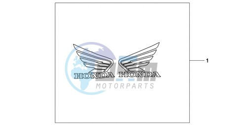 3D LOGO KIT HONDA