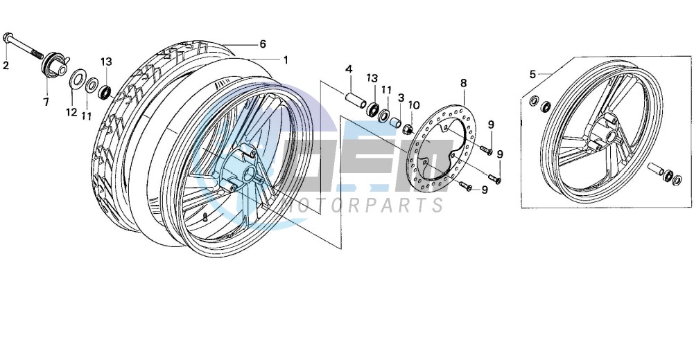 FRONT WHEEL