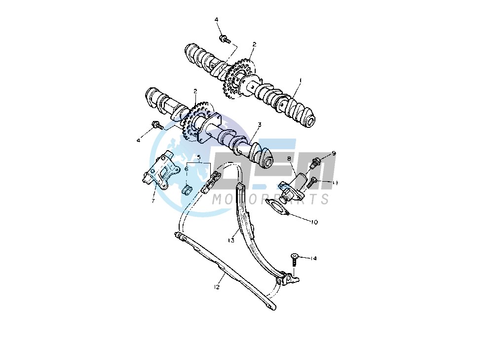 CAMSHAFT -CHAIN