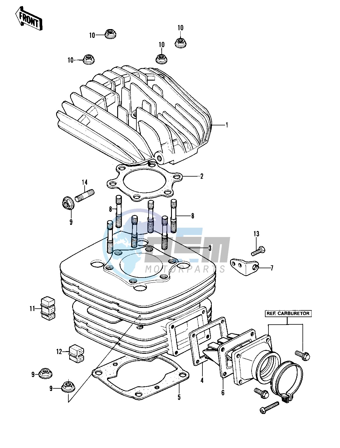 CYLINDER HEAD_CYLINDER_REED VALVE