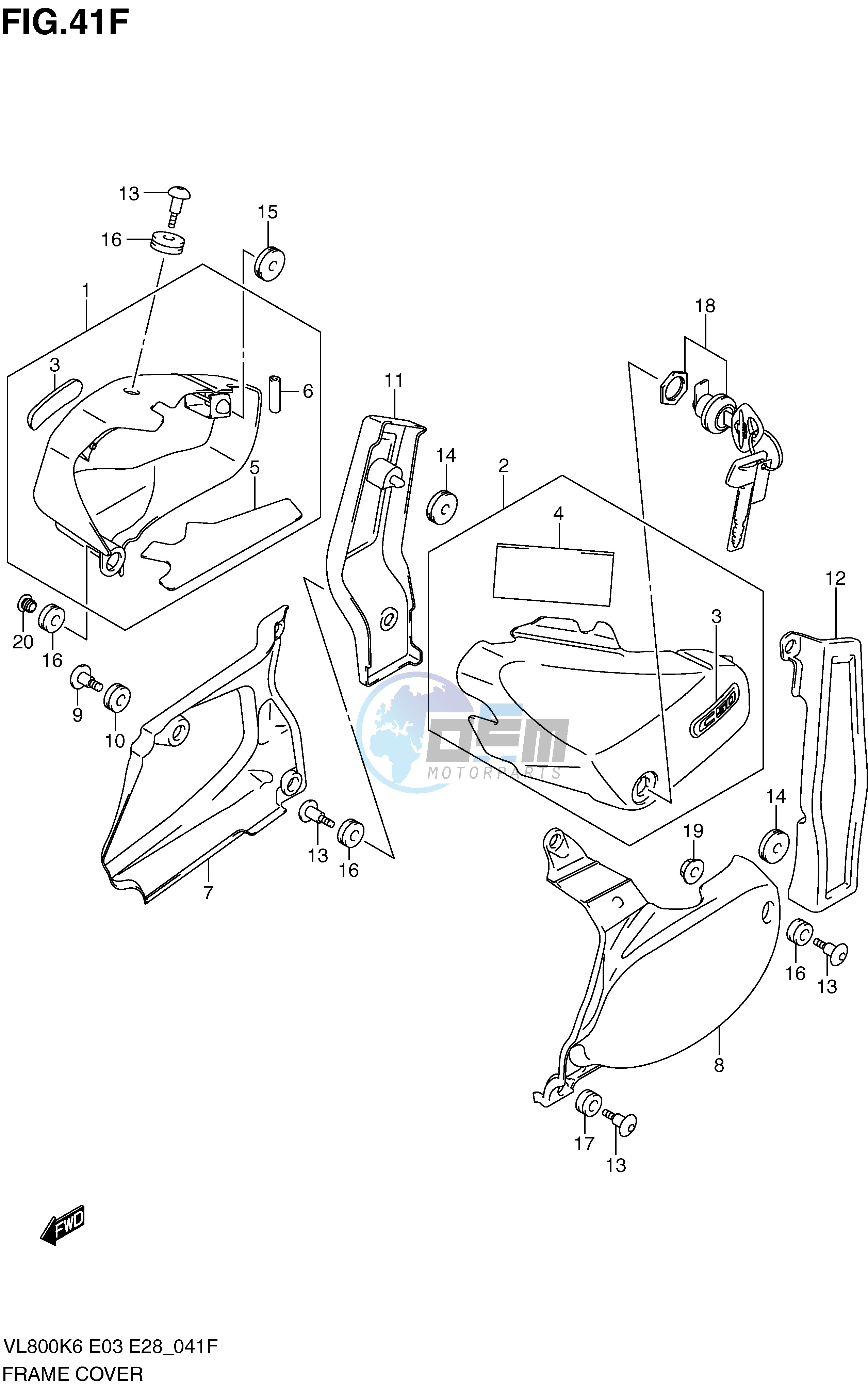 FRAME COVER (MODEL L0)