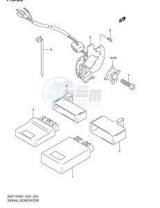 GSF1200 (E2) Bandit drawing SIGNAL GENERATOR