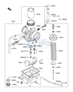 RM60 (E28) drawing CARBURETOR