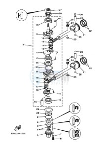 9-9FMHS drawing CRANKSHAFT--PISTON