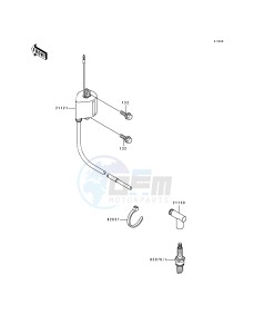 KX 250 H [KX250] (H1-H2) [KX250] drawing IGNITION COIL