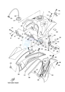 TT-R125 TT-R125LW (2CP2) drawing FUEL TANK