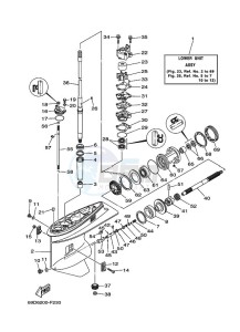 E60HMHDL drawing LOWER-CASING-x-DRIVE-1