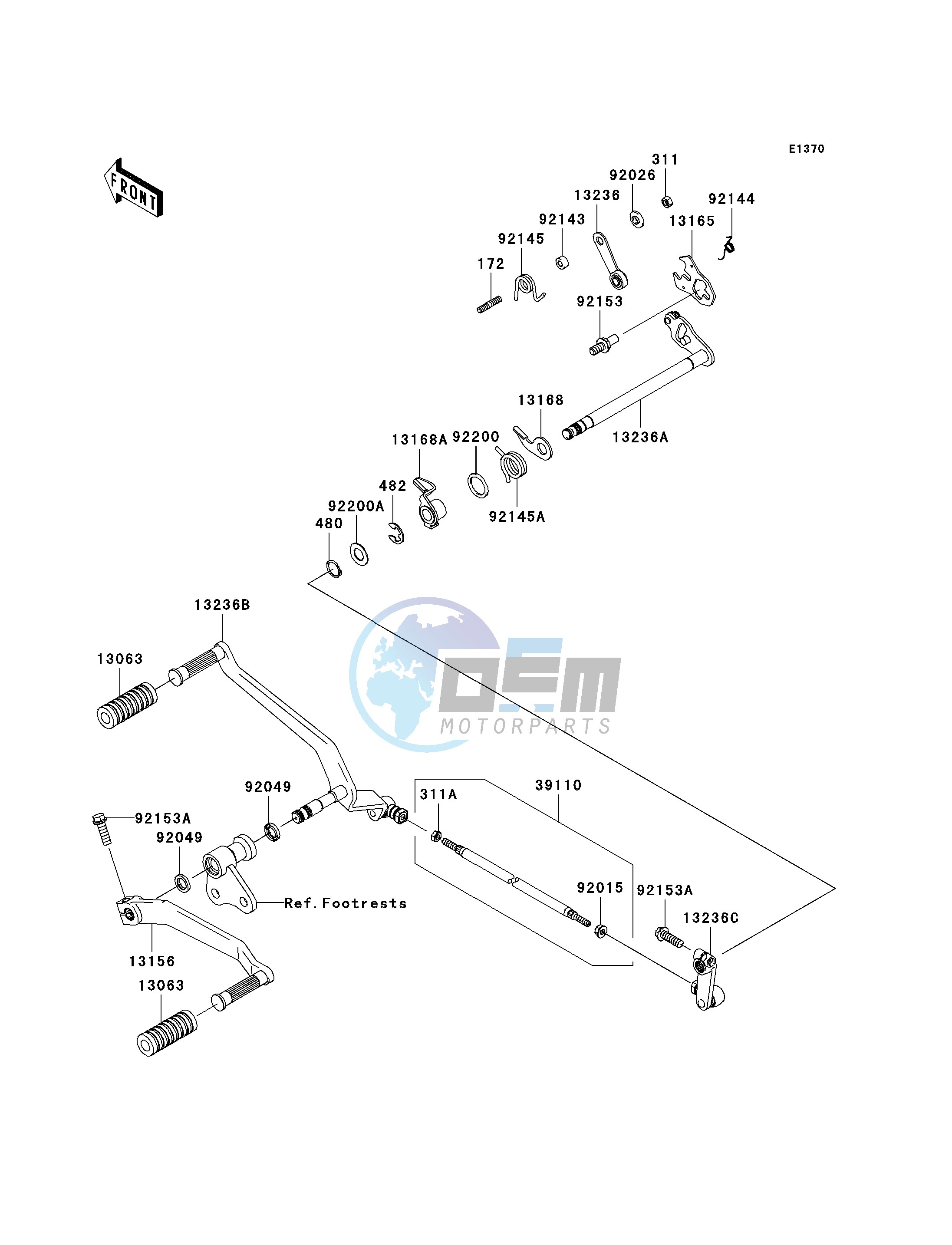 GEAR CHANGE MECHANISM