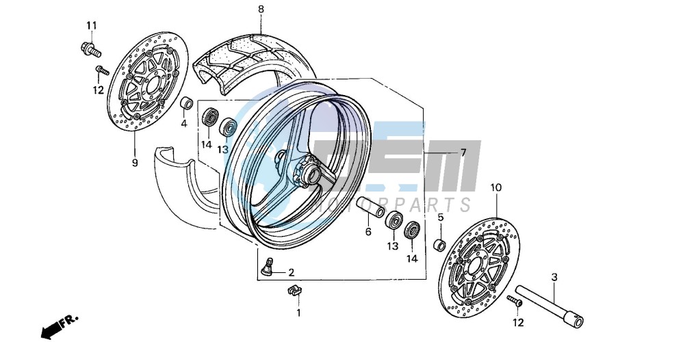 FRONT WHEEL