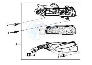 JET EURO X EU2 - 50 cc drawing INTAKE