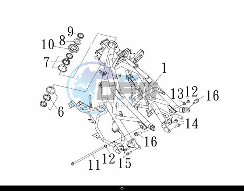 FRAME BODY COMP.(1)