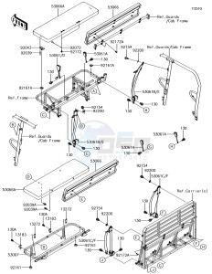 MULE PRO-DXT KAF1000BJF EU drawing Seat