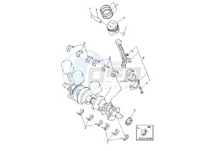 FZS FAZER 600 drawing CRANKSHAFT PISTON