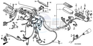 CBR600RAA Australia - (U / ABS) drawing WIRE HARNESS