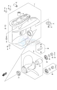 DF 40A drawing Gear Case