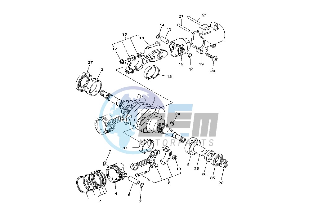 CRANKSHAFT - PISTON