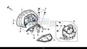 MAXSYM 600 I ABS EXECUTIVE (LX60A4-EU) (E4) (L7-M0) drawing BACK SEAT