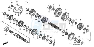 NT700VA Europe Direct - (ED) drawing TRANSMISSION