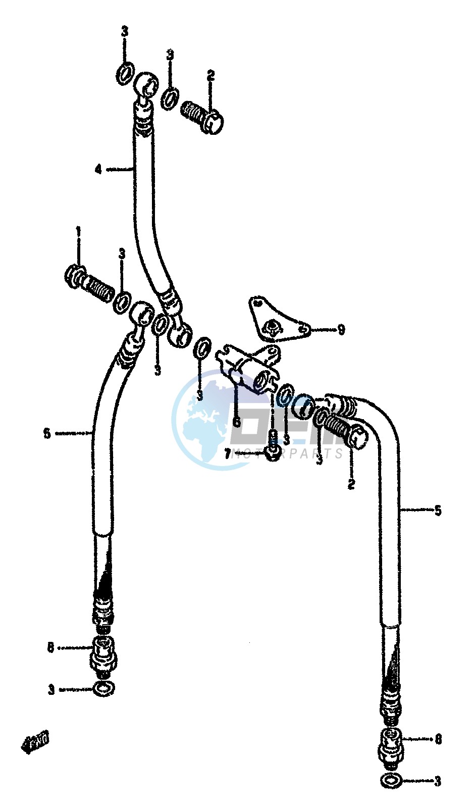 FRONT BRAKE HOSE