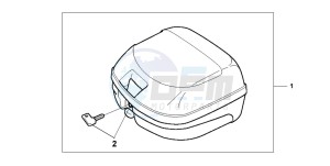 SFX50S drawing TOP BOX 26L