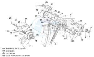 RSV 2 1000 drawing Rear cylinder timing system