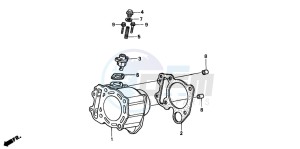 FES250 FORESIGHT drawing CYLINDER