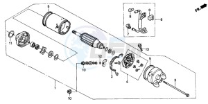 NV600C 400 drawing STARTING MOTOR